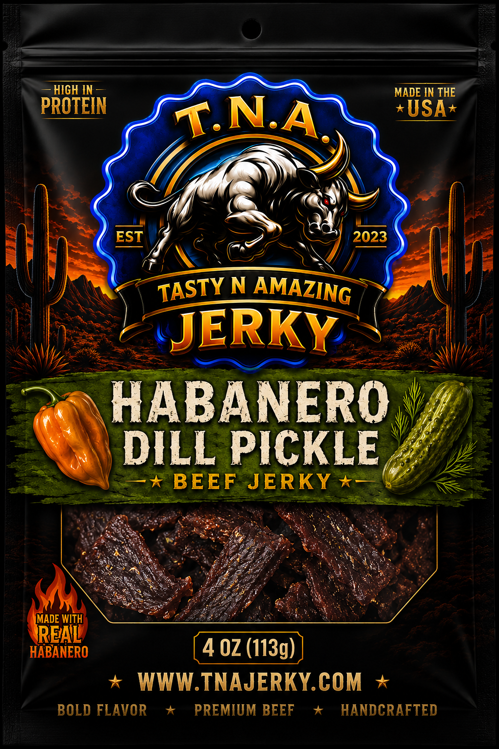Habanero Dill Pickle