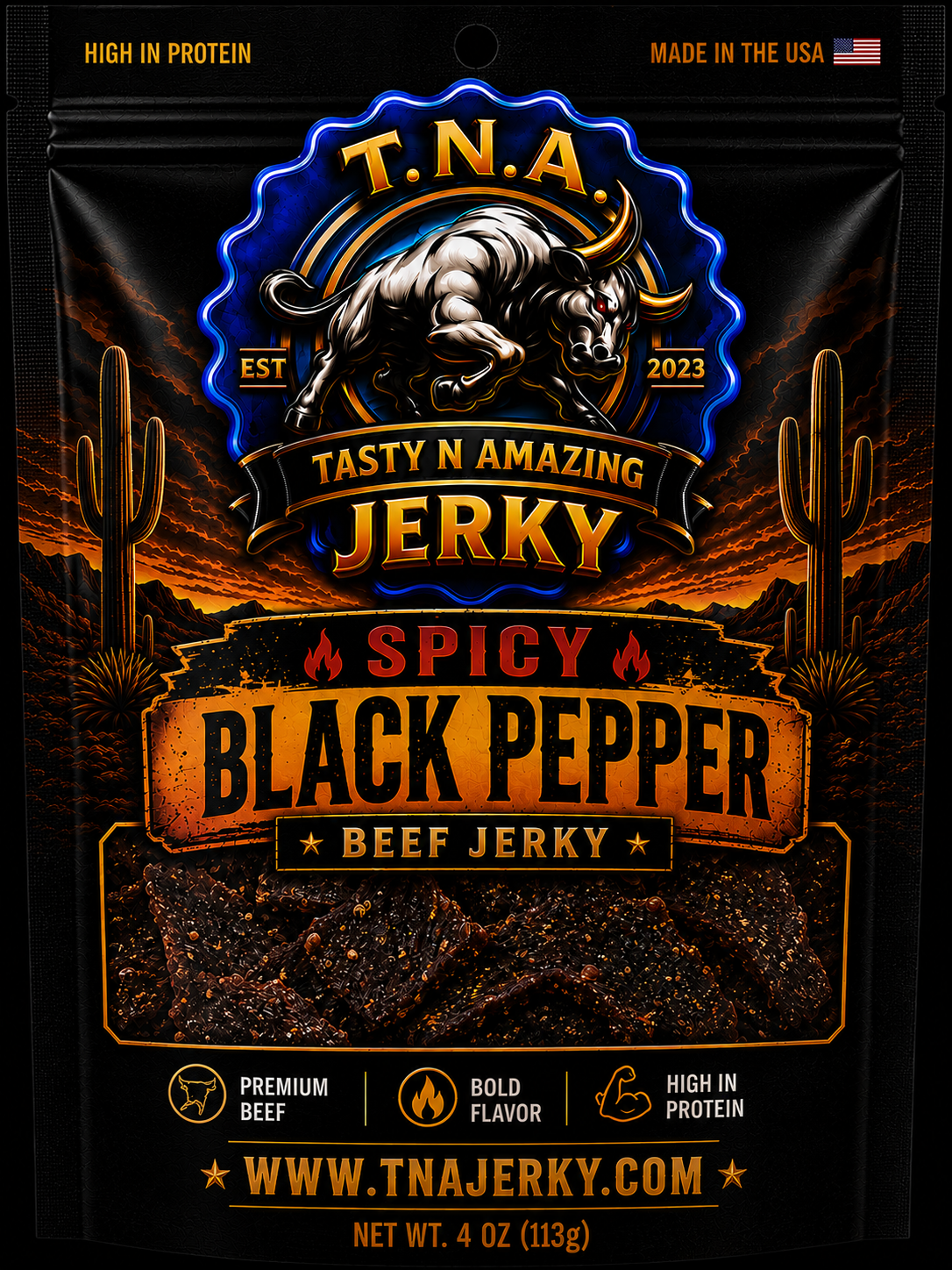 Spicy Black Pepper