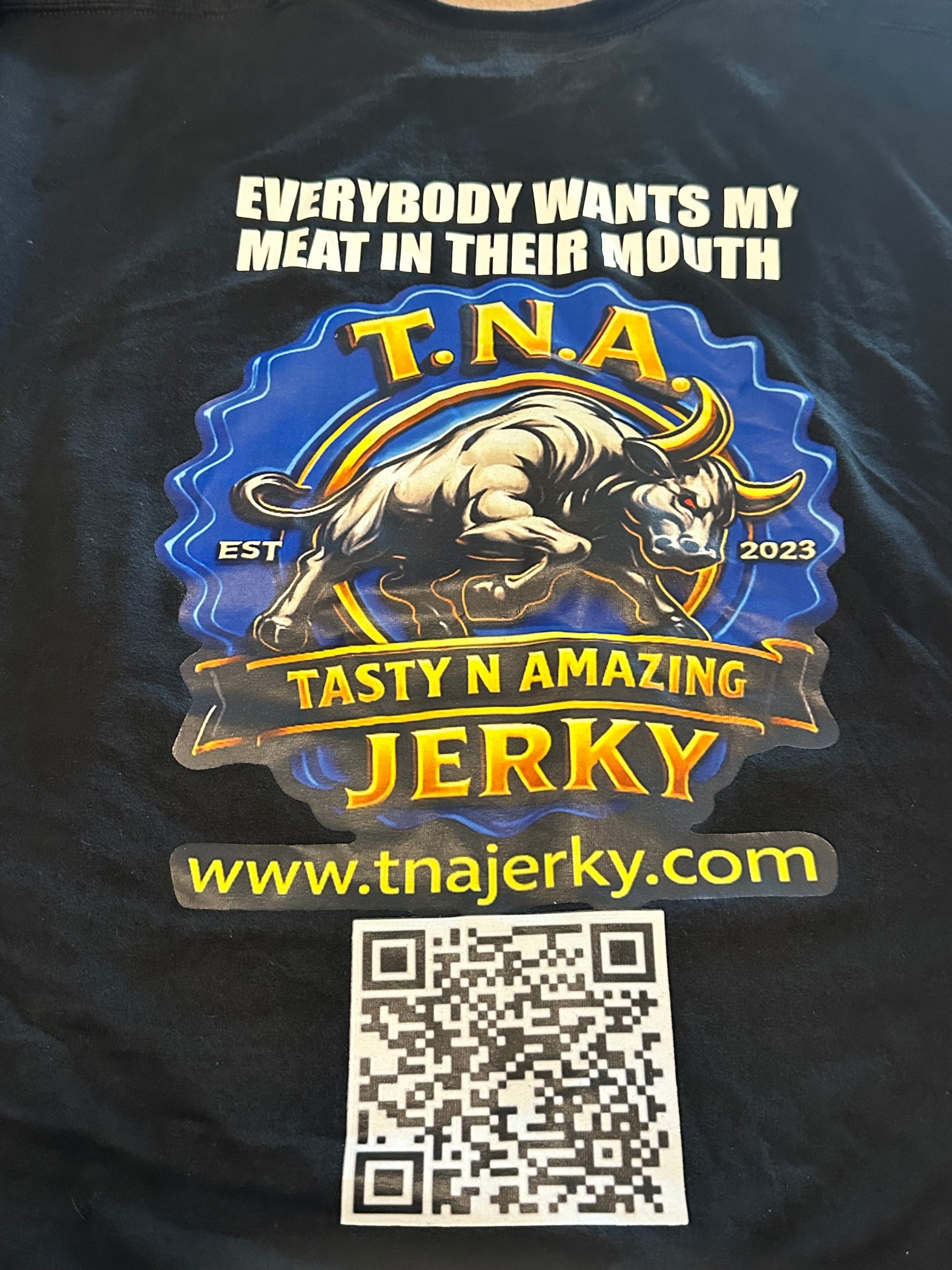 TNA Jerky Signature Tshirt  - slogan shirt