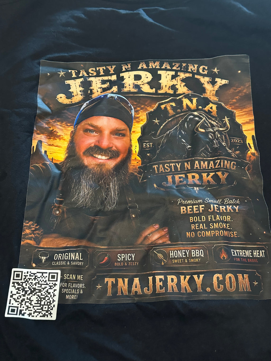 TNA Jerky Signature Tshirt  - Founder of TNA Jerky