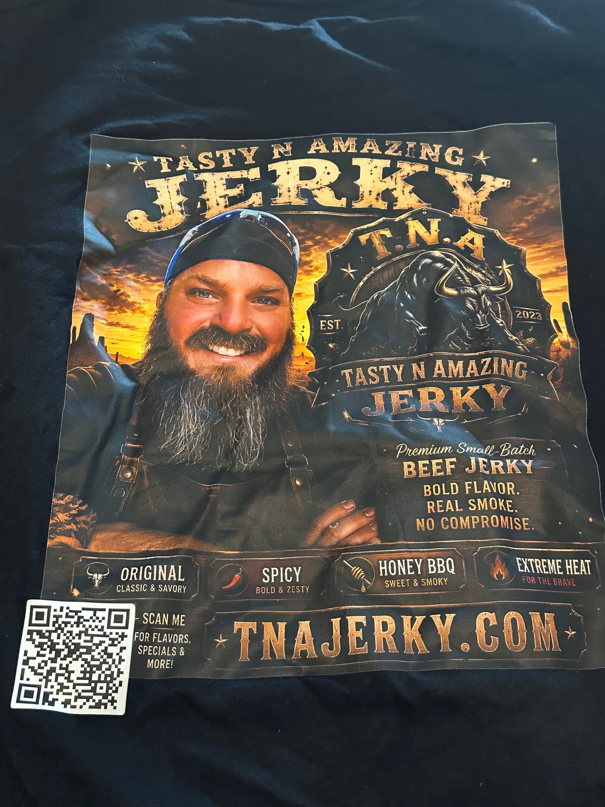 TNA Jerky Signature Tshirt  - Founder of TNA Jerky