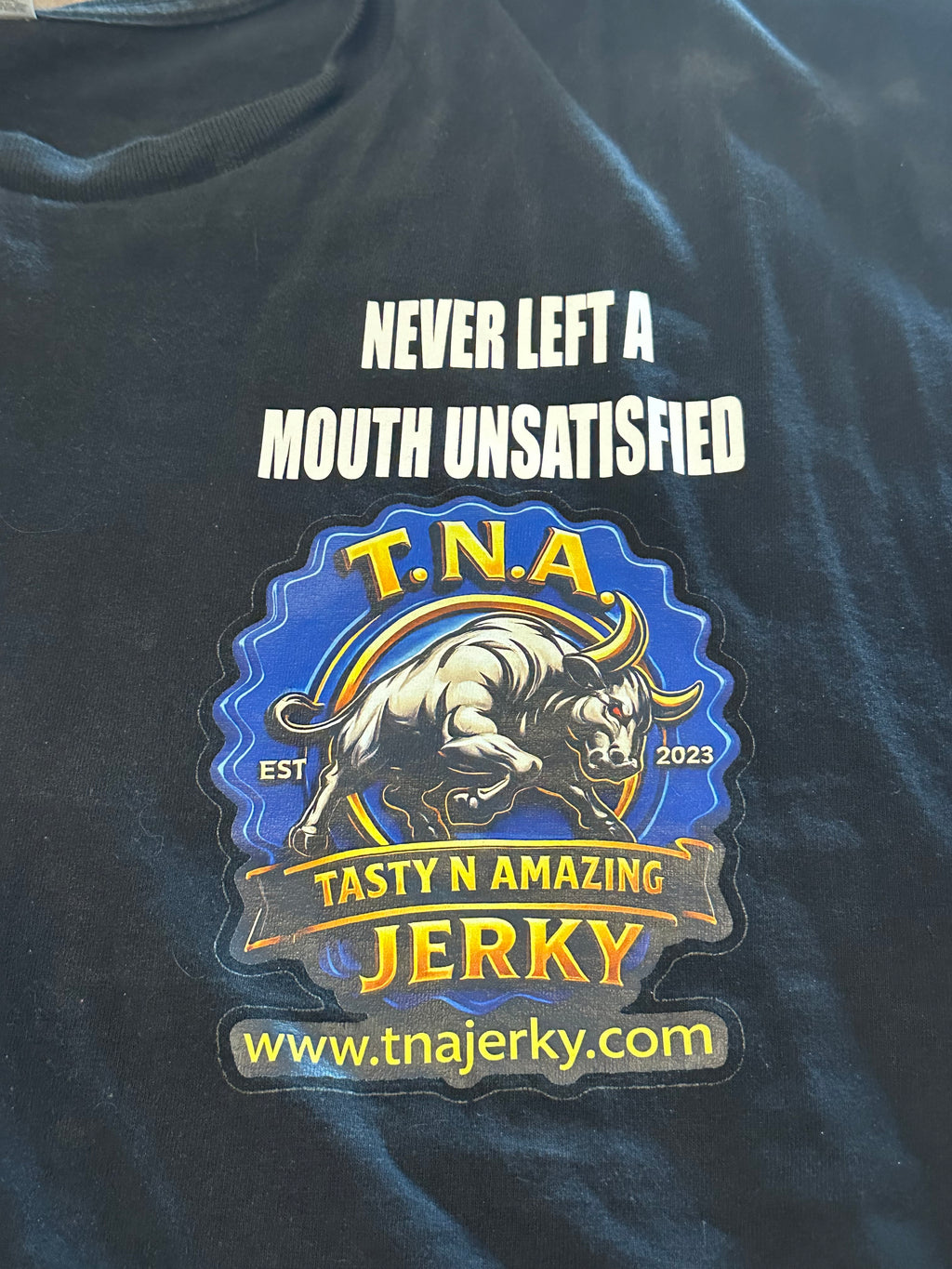 TNA Jerky Signature Tshirt  - slogan shirt